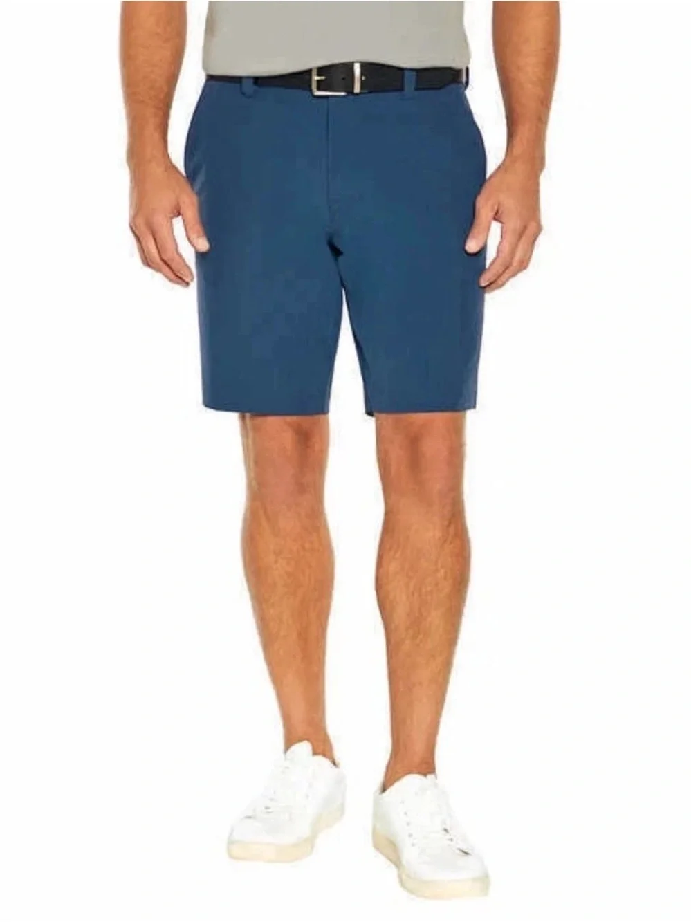 Banana Republic Men's Navy Flat-Front Shorts